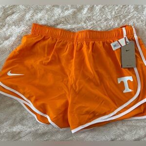 Nike Women's Vibrant Orange Athletic Shorts